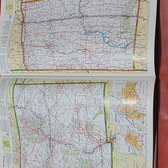 Vintage RAND McNALLY BUSINESS TRAVLER'S ROAD ATLAS 1985 - Picture 4 of 11